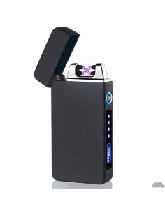 Елегантна плазмена запалка с двойна дъга и USB зареждане – безопасност и стил в едно