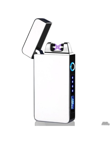 Елегантна плазмена запалка с двойна дъга и USB зареждане – безопасност и стил в едно