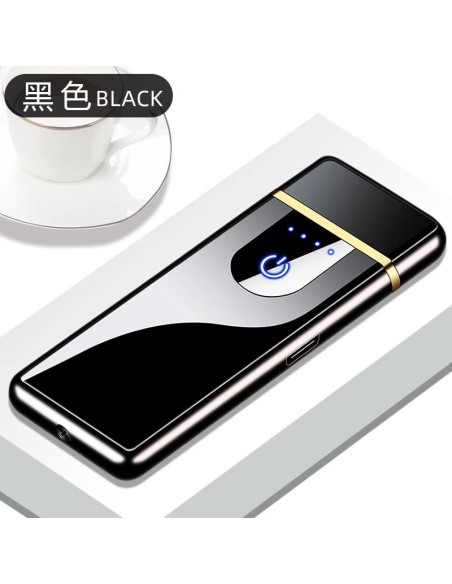 Метална електрическа USB ветроустойчива дъгова запалка с USB зареждане – за открити условия и ежедневна употреба