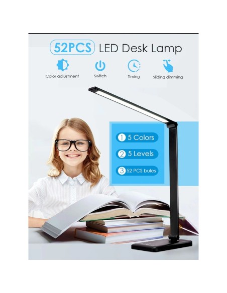 Щадяща очите LED лампа за бюро